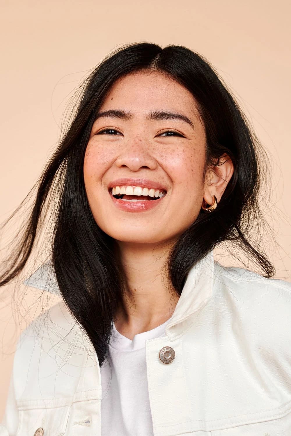 Portrait of a smiling attendee in a matched group